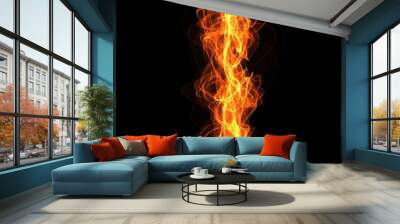 line of fire Wall mural