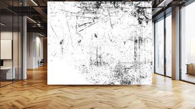 Grunge texture background PNG transparent.Opacity or screen mode usage for overlay Wall mural