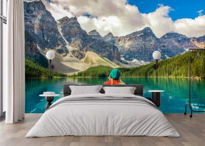 Moraine Lake Banff National Park Canada Wall mural