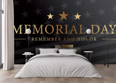 Memorial Day USA  Wall mural