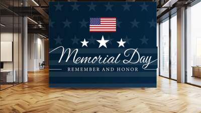 Memorial Day USA  Wall mural