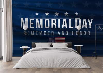 Memorial Day USA Wall mural