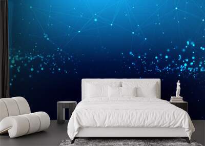 Network Technology Background Wall mural