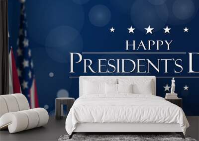 Presidents day Wall mural