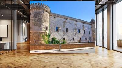 Ducal Castle of Torremaggiore. Puglia. Italy. Wall mural