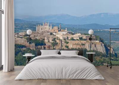 Panoramic view of Orvieto. Umbria. Italy. Wall mural