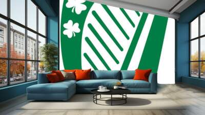 Irish Harp Wall mural