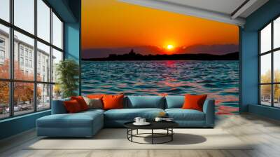 Cape Cod sunset Wall mural