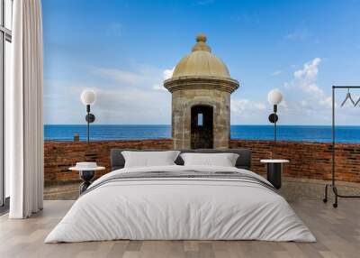 El Morro Fort Old San Juan Puerto Rico Wall mural