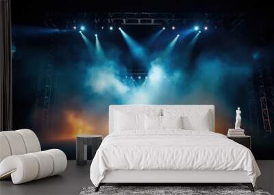 Music podium Wall mural