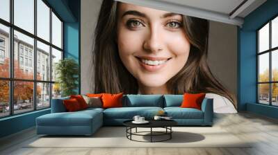 portrait of a professional woman Wall mural