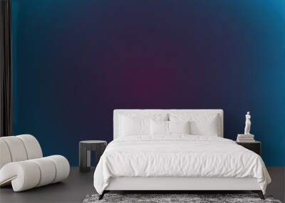 Radiant Blue Gradient Background with Grainy Texture and Dark Noise Effect Wall mural