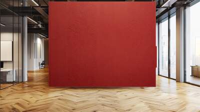 Rustic Red Paper Texture for Vintage Wallpaper Design Wall mural