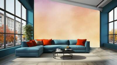 Stunning Burlywood Watercolor Background with Abstract Gradient, generative AI Wall mural