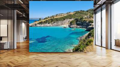 Xigia Sulfur Beach in zakynthos greece Wall mural