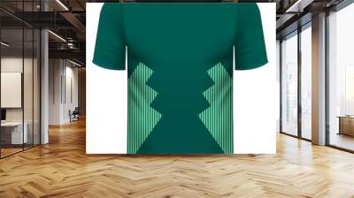 Mexico generic national colors team apparel Wall mural