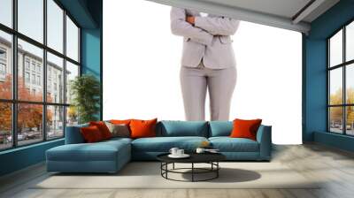 african american businesswoman Wall mural