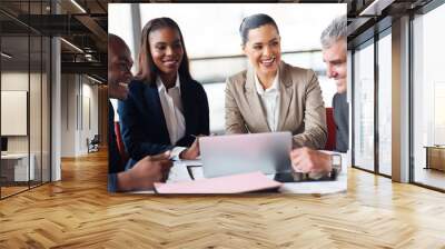 business people in a meeting at office Wall mural