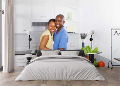 close african couple Wall mural