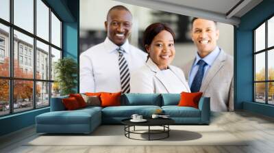 group of multiracial business team Wall mural