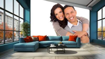 middle aged couple portrait Wall mural