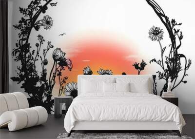 abstract background Wall mural