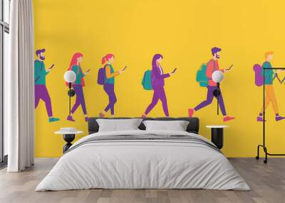 group of people Wall mural