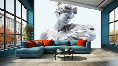 A marble statue Wall mural