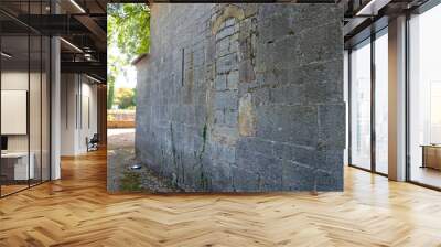 chapel with trees in Provence France Wall mural