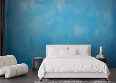 blue texture painted acrylic wall paint light blue background Wall mural