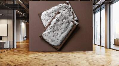 Cookies and Cream Toaster Pastry Wall mural