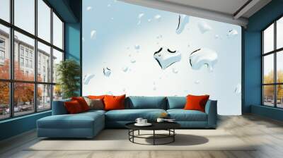 Drip Drop Wall mural