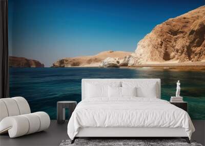 UAE and Saudi Arabia Red Sea Wall mural