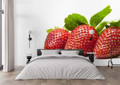 Fresh Strawberries Wall mural