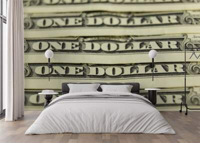 one dollar bill Wall mural