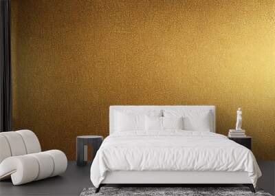 Gold texture background, vintage grunge gold texture, 3d illustration Wall mural