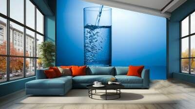 pouring water Wall mural