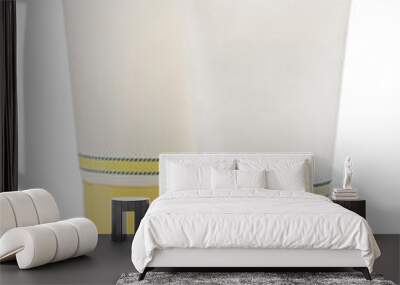 two yellow tube Wall mural