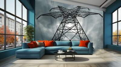 Electric Tower Wall mural