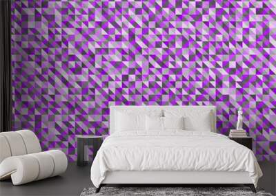 Multicolored seamless background. Abstract geometric wallpaper of the surface. Bright colors. Pattern for polygraphy, t-shirts and textiles. Pretty texture. Doodle for design. Greeting cards Wall mural