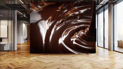 chocolate flow Wall mural