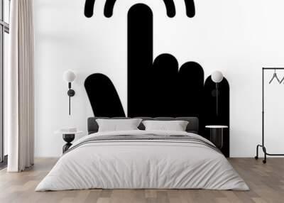 swipe, touch, gesture, mobile, screen Wall mural