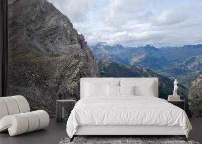 Mountain panorama Wall mural