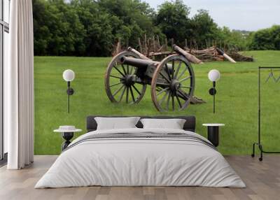 Civil war cannon (2) Wall mural