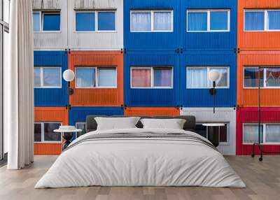 Container homes Wall mural