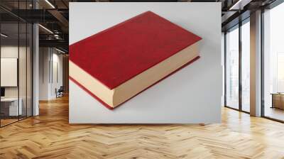 book on white background Wall mural