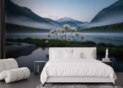 lake in the mountains Wall mural