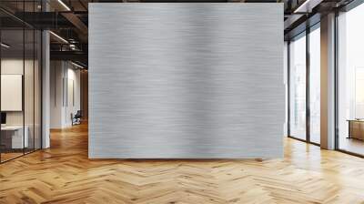 Brushed metal design texture background Wall mural