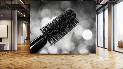  brush tip adorned with glitter Wall mural