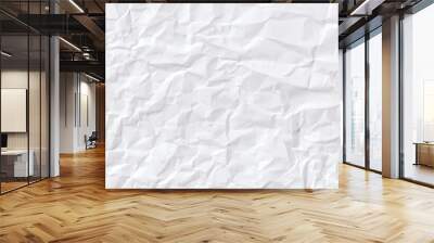 crumpled paper background Wall mural